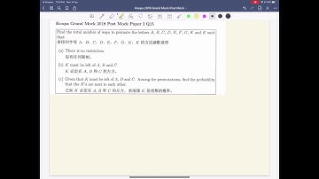 Koopa Post Mock 2018 P1 Q15 Permutation of ABCDEFGKK