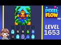 Pixel Flow Level 1653 Solution Walkthrough