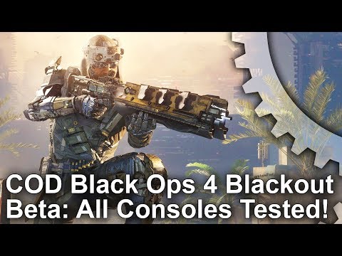 [4K] Call of Duty Black Ops 4: Blackout Mode Beta Analysis - Every Console Tested!