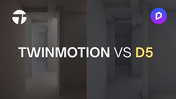 D5 VS TWINMOTION SIMPLE RENDER COMPARISON