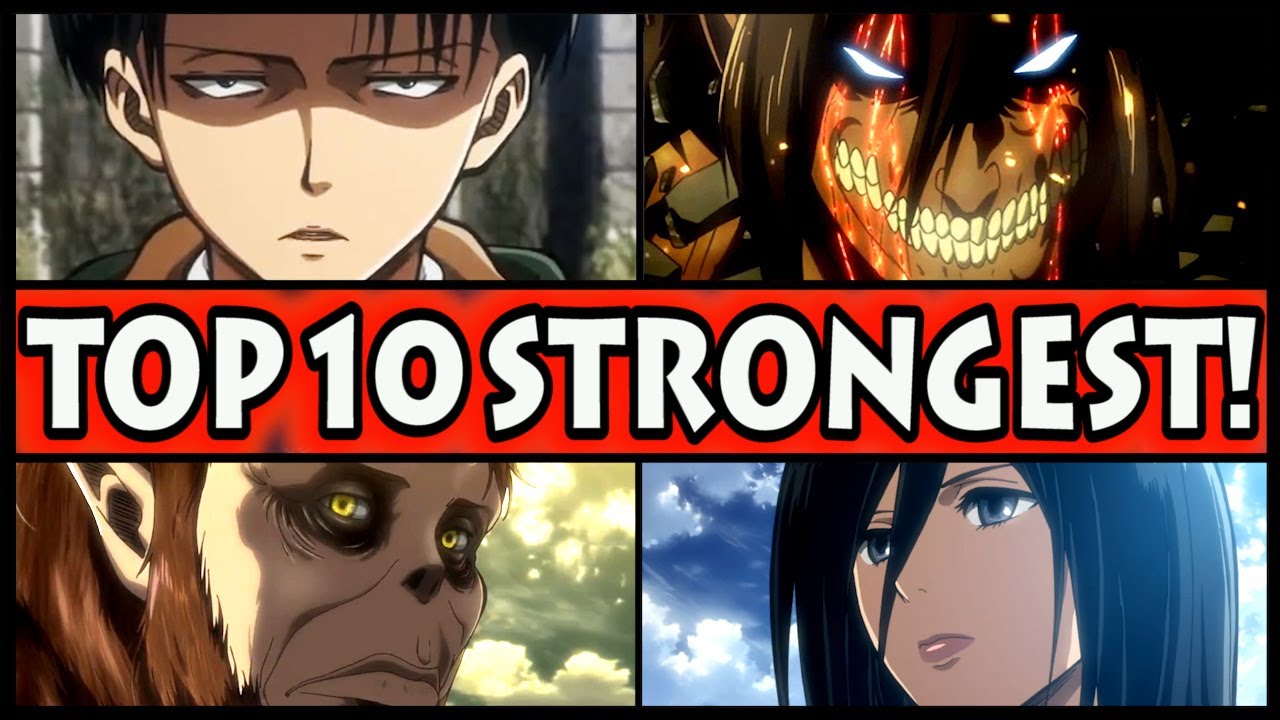 15 Absolute Best Attack On Titan Characters, Ranked