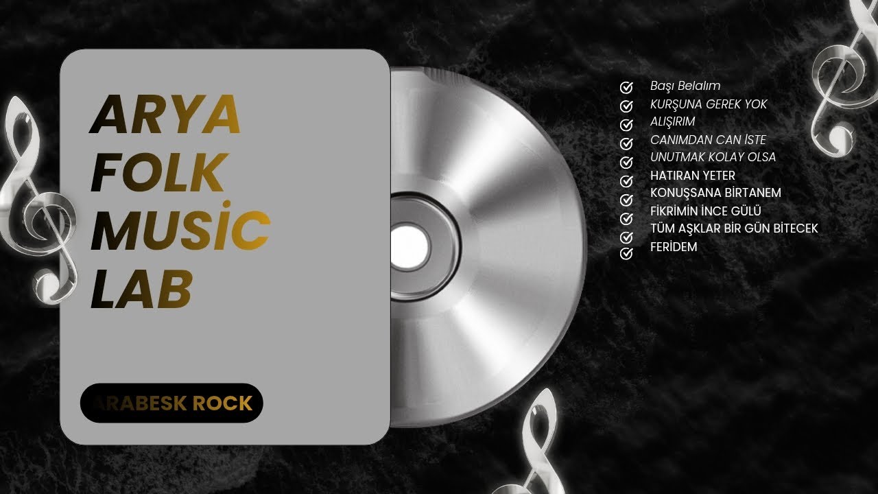 Anatolian Arabesk Rock Mix – En Sevilen Şarkılar | Arya Folk Music Lab)