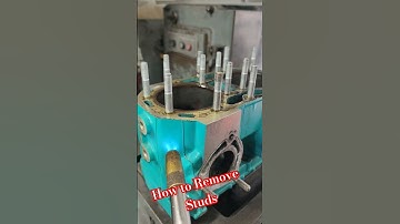 Quickly remove studs from block #brap #jetski #racing #personalwatercraft #pwc #diy #automotive