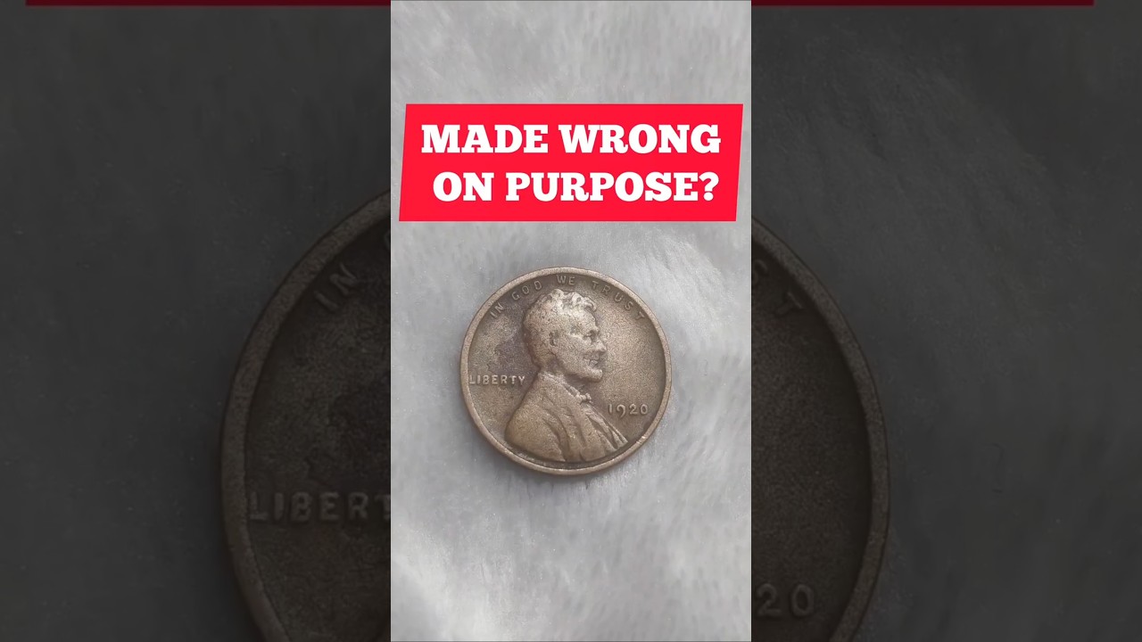 Пенни 1920 года | Монета, которую история, к сожалению, испортила.