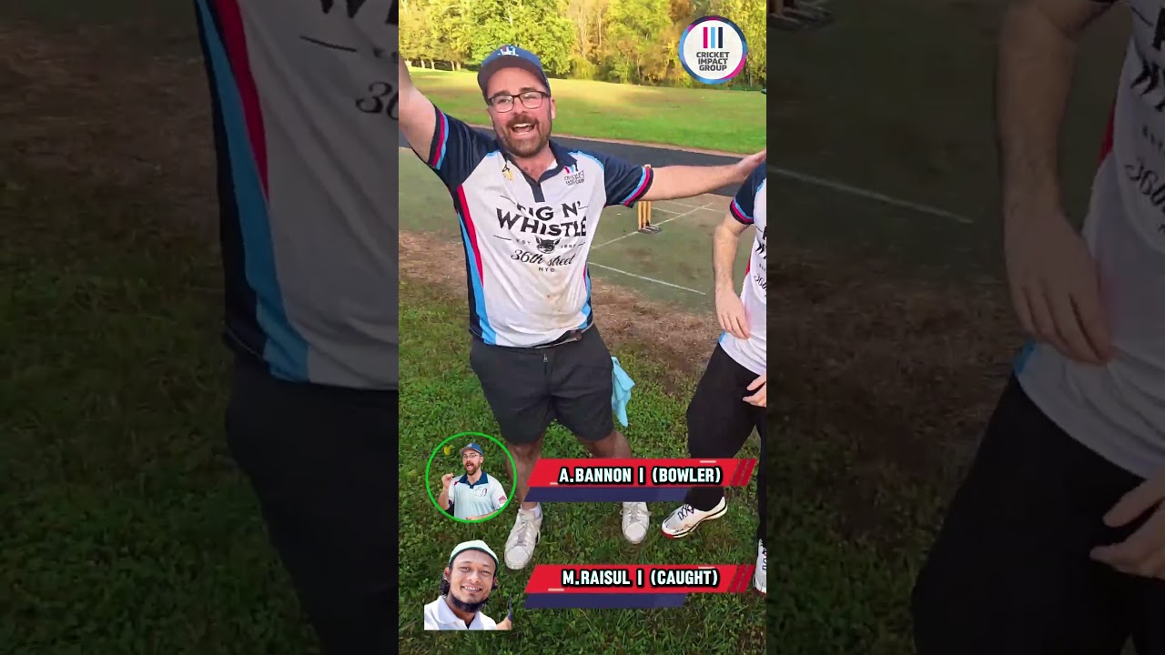 How crazy are these Americans cricketers? 🤣🏏#englandcricket #clubcricket #villagecricket