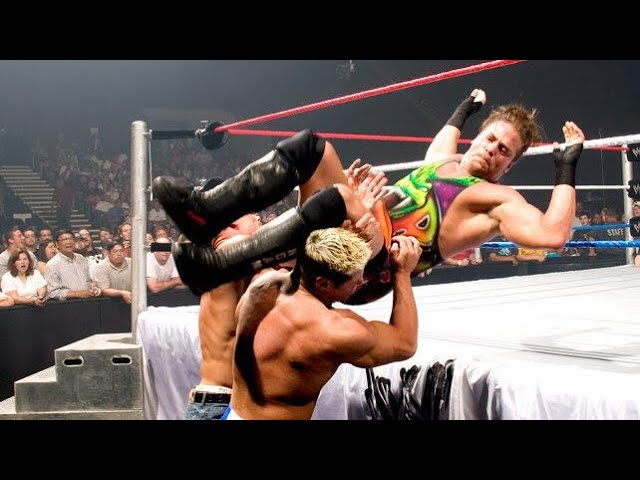 Story of John Cena vs. Rene Dupree vs. Booker T vs. RVD | Great American Bash 2004 class=