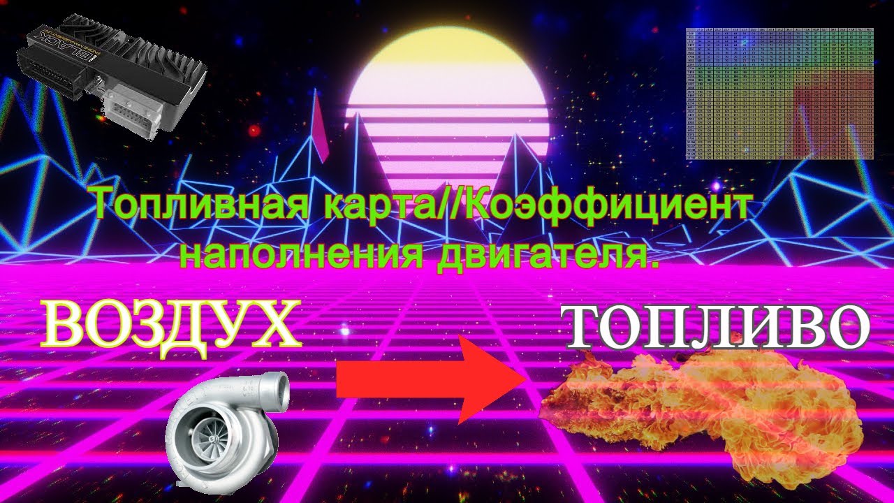 Коэф наполнения двигателя