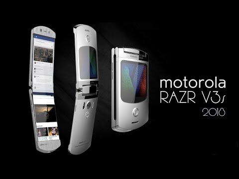 Motorola RAZR V3s 2018 Con Android Y Pantalla Plegable