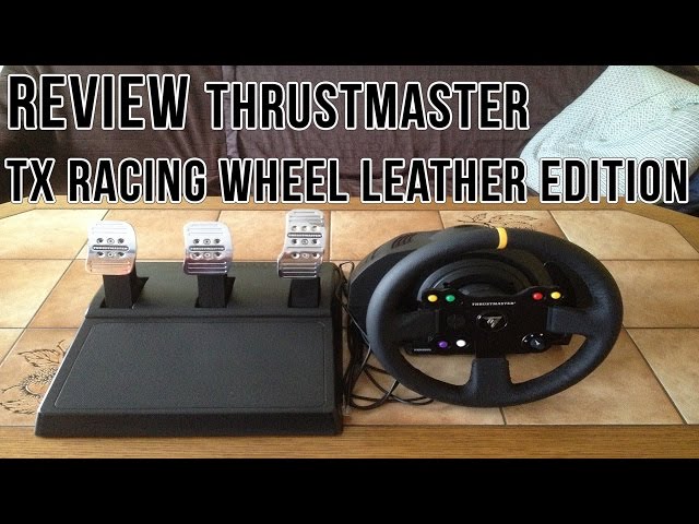 Review Thrustmaster TX Racing Wheel Leather Edition [German/HD