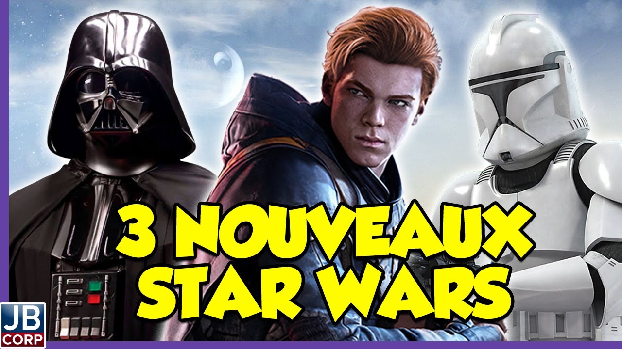 Debrief d'actu : 3 nouveaux jeux Star Wars chez EA, un nouveau jeu blizzard...