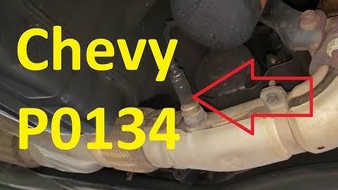 Causes and Fixes Chevy / GMC P0134 Code: O2 Sensor Circuit No Activity Detected (Bank 1 Sensor 1)