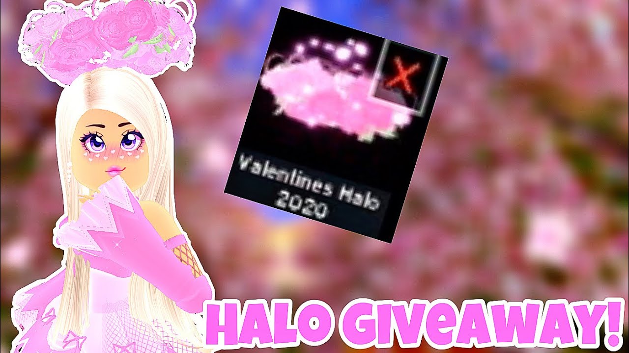 HALO GIVEAWAY! HOW TO GET A FREE HALO ON ROYALE HIGH! *MUST WATCH