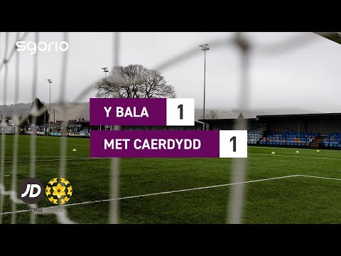 Bala Town Cardiff Metropolitan Goals And Highlights
