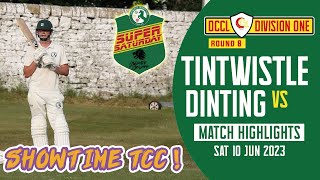 THE DAN SHOW! | Cricket Highlights w/ commentary | Tintwistle 1sts v Dinting | Season 1 Ep9