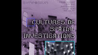 CULTURES OF SPATIAL INVESTIGATIONS symposium Oeh IKA