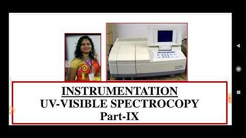 Instrumentation in UV-Visible Spectroscopy/Shiv Bhadra Singh