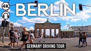 Berlin Capital Drive 🇩🇪 Immersive 4K Driving Tour of Germany's Biggest City