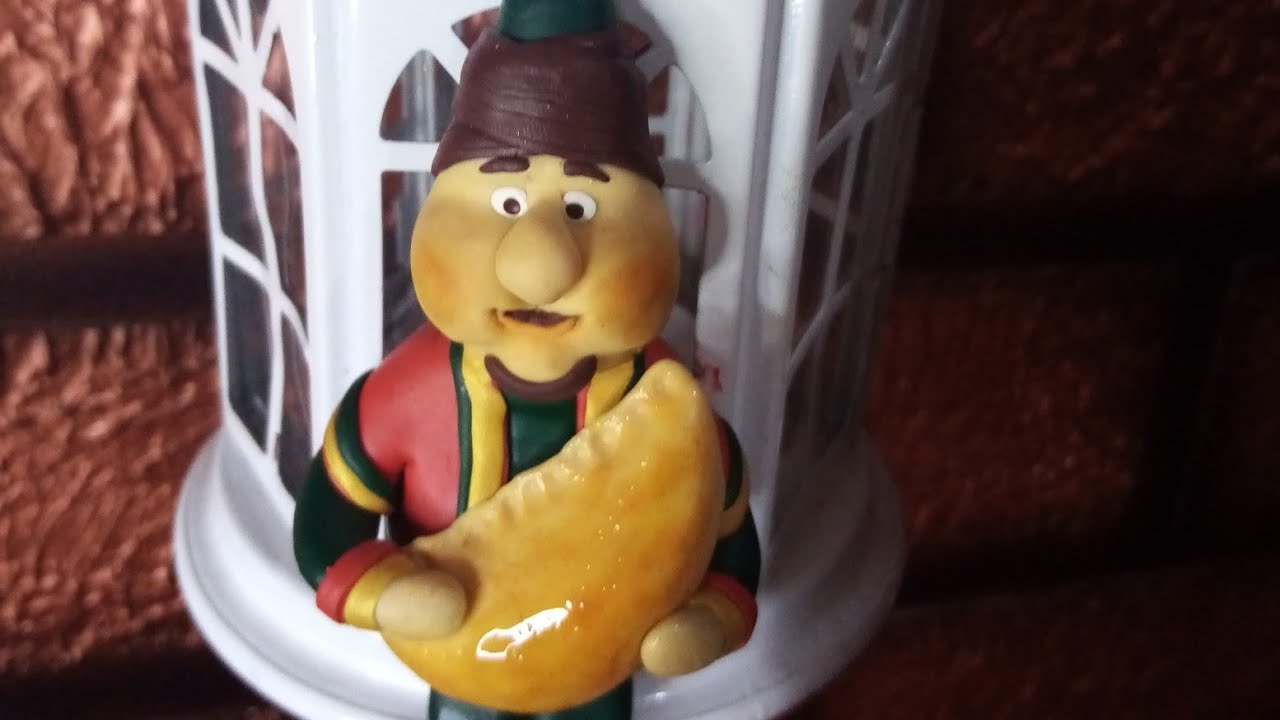 طريقه شخصيه فنانيس بالصلصال الحراري على فانوس