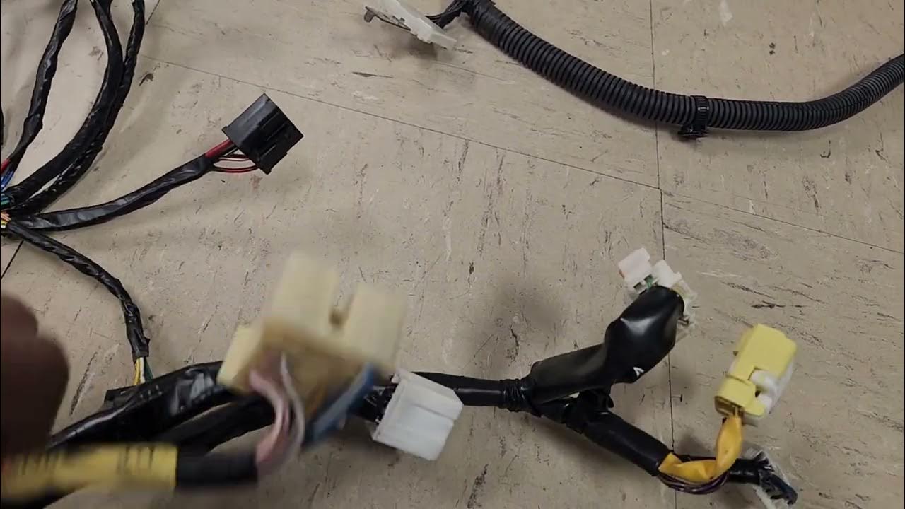 Mazda Protege5 Manual Transmission Dash Harness YouTube