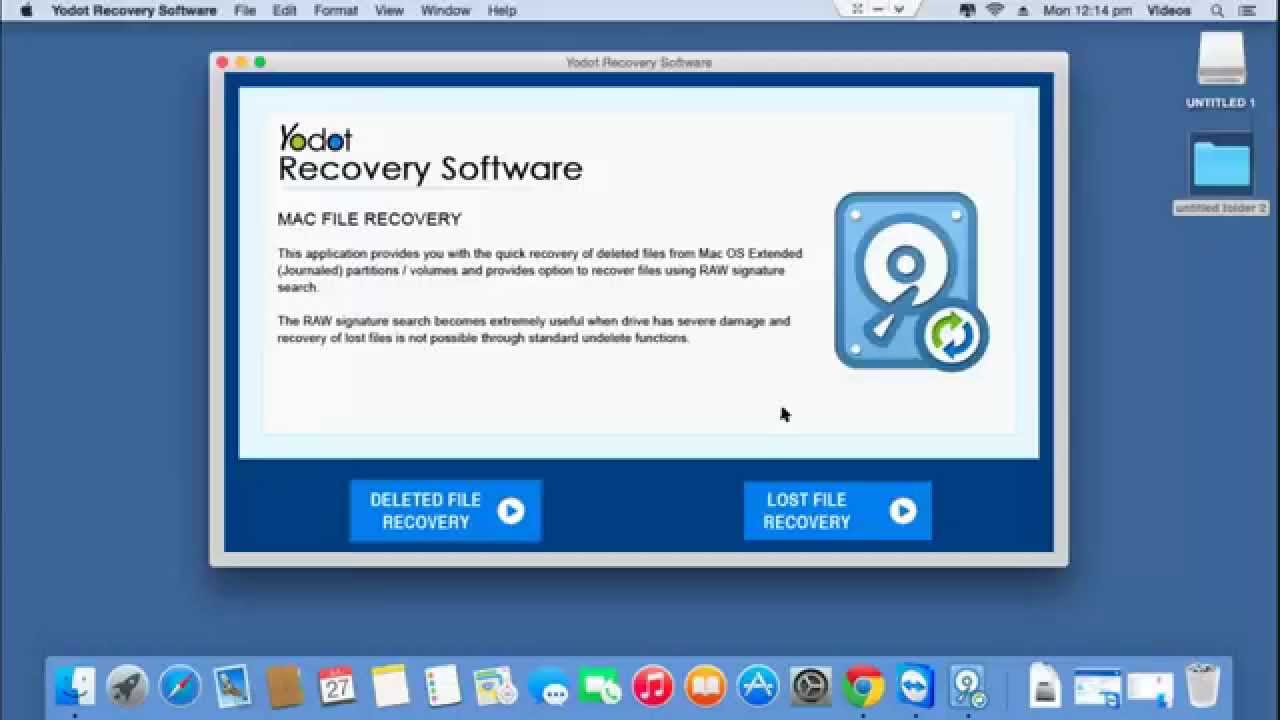 recover deleted files on a mac for free