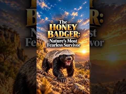The Honey Badger: Nature’s Most Fearless Survivor