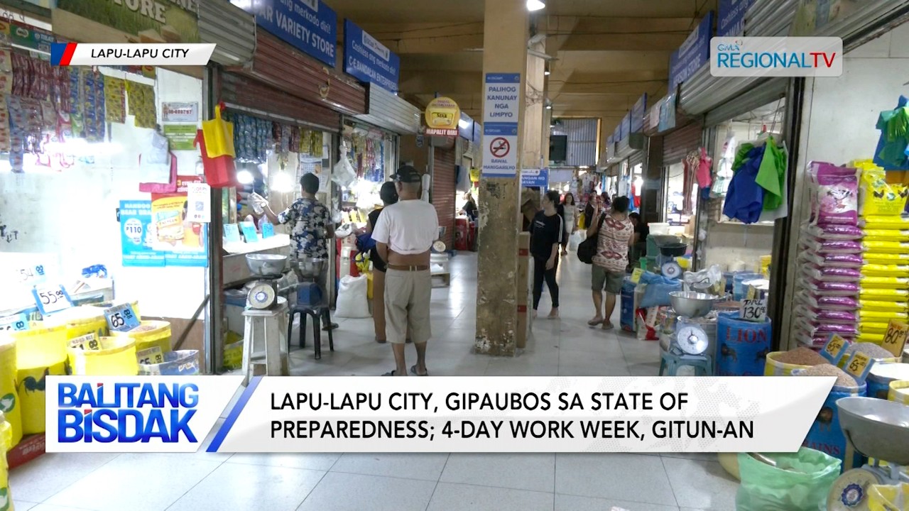 Lapu-Lapu City, Gipaubos sa State of Preparedness | Balitang Bisdak