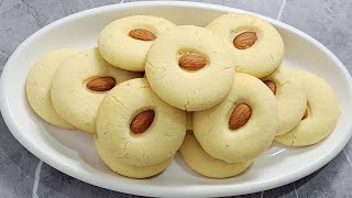 Kulcha Khatai without milk powder (nankhatai) کلچه خطایی بیدون شیرخشک