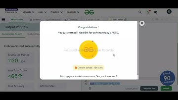 GFG POTD 12/01/2024 IN C++ MOST IMPORTANT INFORMATION | CODE IN COMMENT #geeksforgeeks #gfg #potd