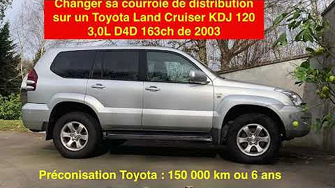 Toyota Land Cruiser Serie 120 quel prix pour la courroie de distribution ?