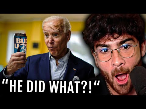 Thumbnail for Conservatives LOSE IT Over Biden Controversy | Hasanabi reacts