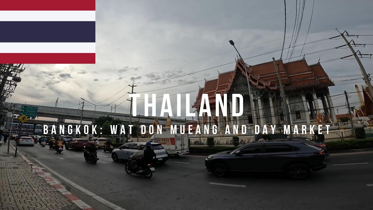 🇹🇭 Thailand Ep. 1 (Bangkok): FOUR Servings in ONE Meal!! NIGHT Market? Nope. MORNING Market!!