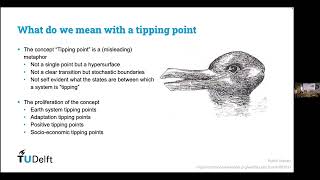 CCSS Meeting #82: Model-based analysis of tipping dynamics under uncertainty