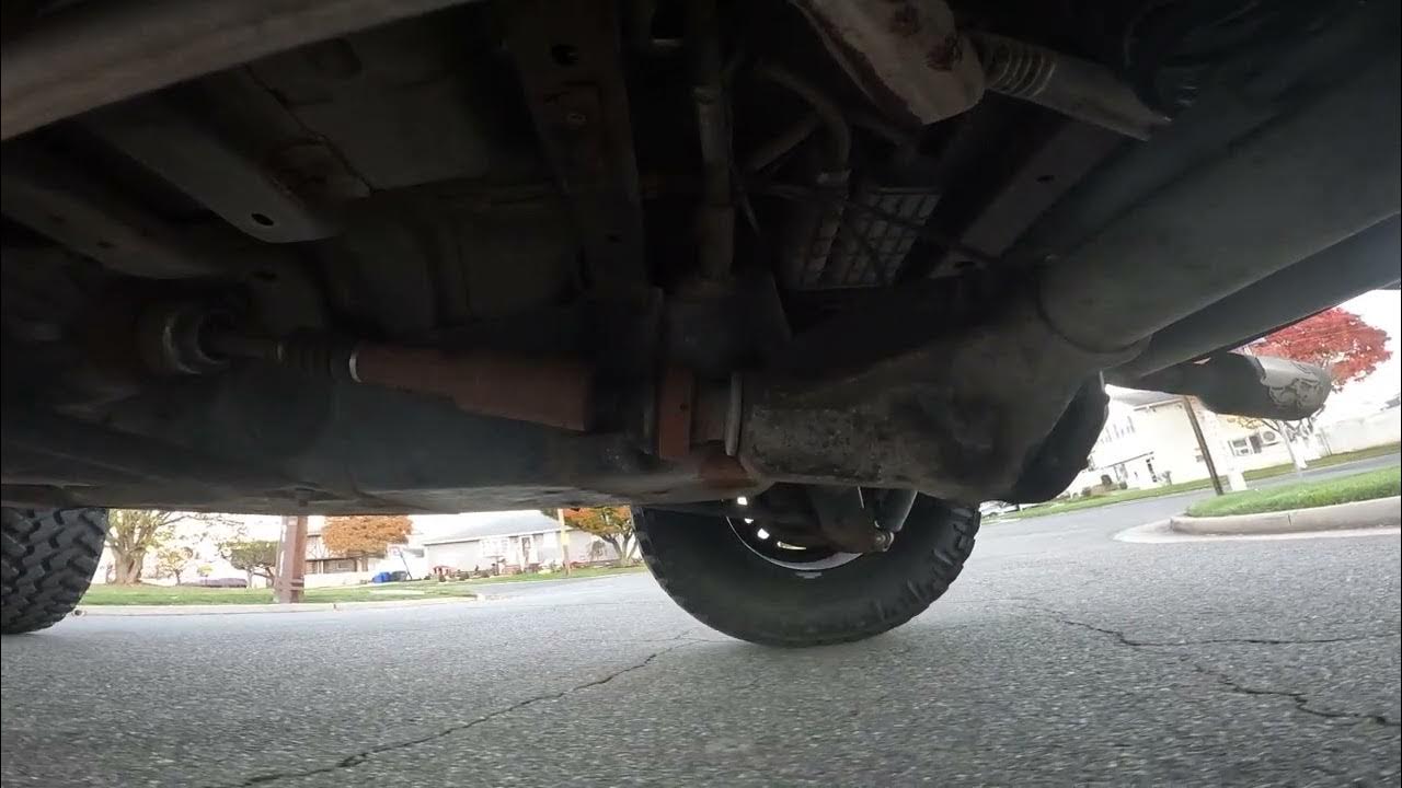 Jeep wrangler JK Rear Shaft (Clicking noise) YouTube