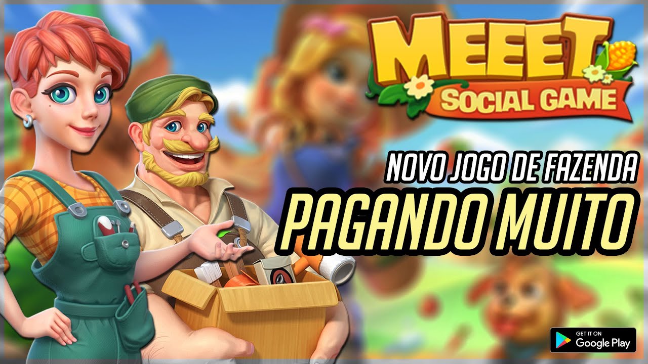 NOVO JOGO DE FAZENDINHA NFT GRÁTIS - MEEET 