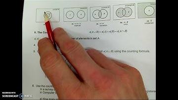 10.1 - Sets and Counting/Venn Diagrams