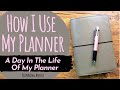 Day In The Life Of My Planner | How I Use My Bullet Journal | Planning Routine