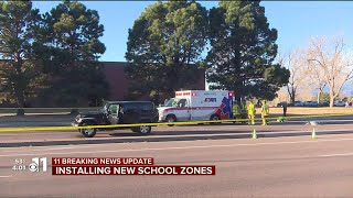WATCH: Colorado Springs installing school zone following fatal crash near high school