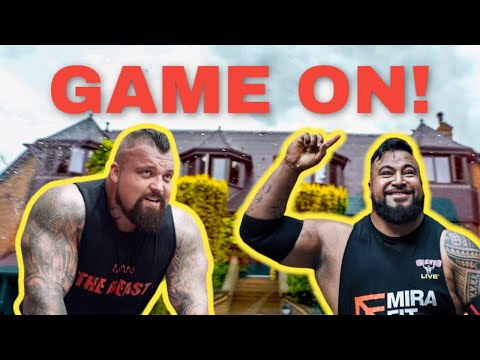 Staying at Eddie Hall's House!
