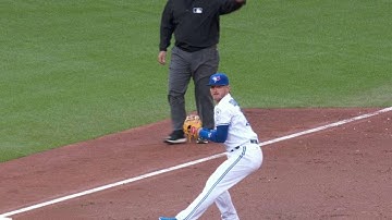 PHI@TOR: Donaldson makes leaping grab, strong throw