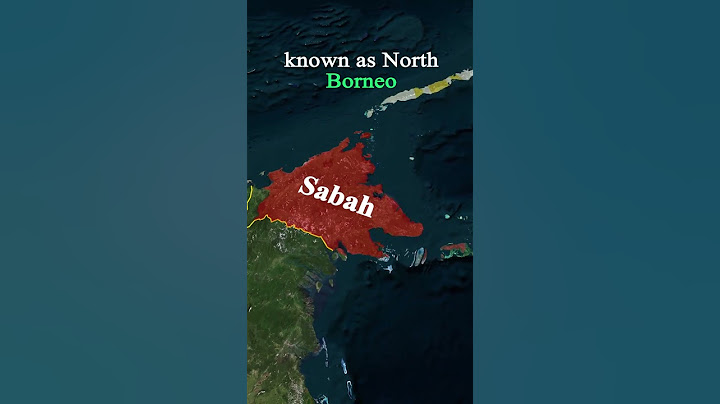 Why is the island of Borneo divided? #shorts #geopolitics #countriesoftheworld #maps