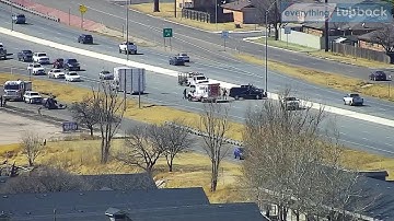 Two crashes bring South Loop 289 traffic to a stop (Crash #2)