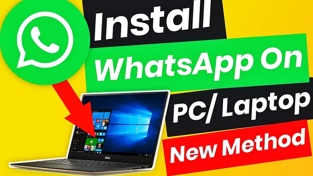 How to install WhatsApp on Windows 10 Laptop in 2022 | Official Desktop