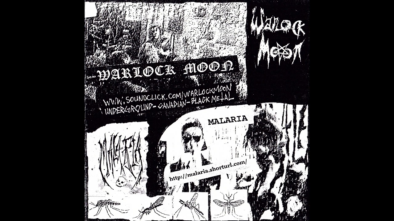 Malaria / Warlock Moon - Live Split 2011 (Full Album)
