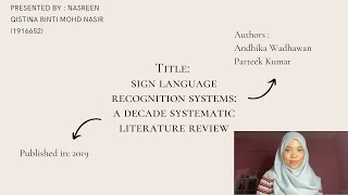 English Academic Journal Article Presentation