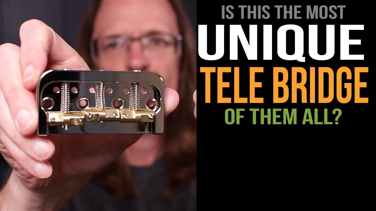 Is this the most unique Tele bridge of them all? - YouTube