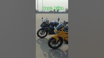 Karizma XMR vs R15 V4 compare..😍#heromotocorp #r15 #ytshorts