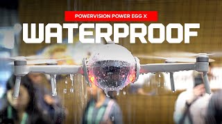 Waterproof Drone PowerEgg X by PowerVision