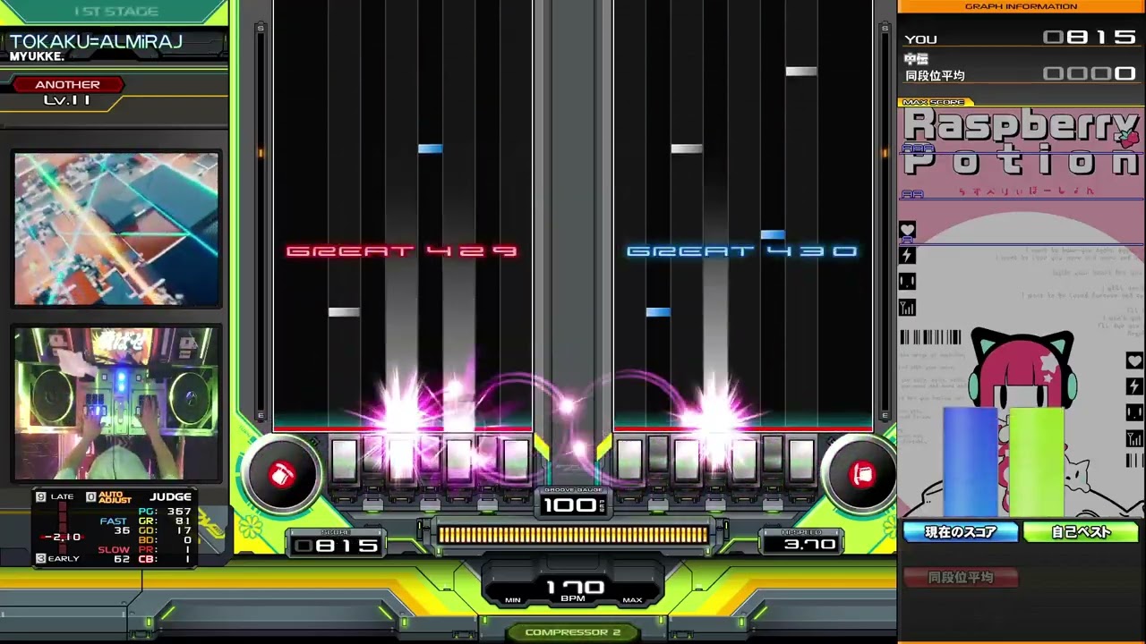 【beatmania IIDX】TOKAKU=ALMiRAJ / MYUKKE.