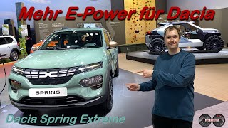 Dacia Spring Extreme 65 - Mehr E-Power für Dacia | News - Daten - Fakten - Erstkontakt