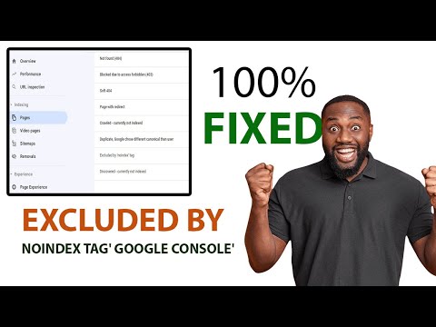 Escape the Fear: How I Fix Excluded by Noindex Tag in Google Search Console 100%